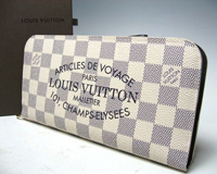 ルイ・ヴィトン　ダミエ アズール 長財布　ポルトフォイユ・アンソリット　新品