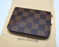 ルイ・ヴィトン　ダミエ ッピー・コインパース エベヌ