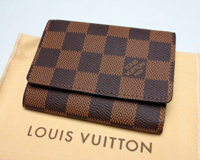 ルイ・ヴィトン ダミエ　　アンヴェロップ・カルト ドゥ ヴィジット　名刺入れ