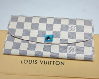 ルイ・ヴィトン　 ダミエ アズール　　ポルトフォイユ エミリー