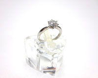 指輪&nbsp;プラチナ９００&nbsp;ダイヤ&nbsp;０.７２８ｃｔ買取