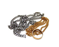 １８金ネックレスとプラチナ喜平ネックレス買取