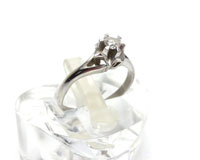 プラチナ９００指輪&nbsp;ダイヤ０.１５ｃｔ買取