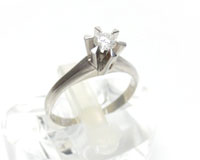 プラチナ９００指輪&nbsp;立爪ダイヤ０.２４ｃｔ買取