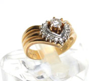 １８金指輪買取