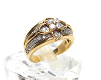 １８金とプラチナ９００の指輪買取