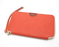 クロエ&nbsp;ラウンドファスナー&nbsp;長財布の買取