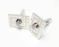 １４金ホワイトゴールド／プラチナ９００カフスの買取