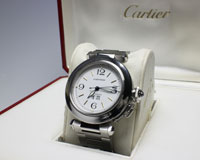 カルティエ&nbsp;パシャ&nbsp;ＳＳ／ＳＳ&nbsp;ＡＴの買取