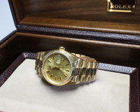 ロレックス&nbsp;デイデイト&nbsp;ＹＧ／ＹＧ&nbsp;ＡＴの買取