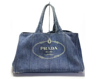 プラダ&nbsp;カナパ&nbsp;デニムトートの買取