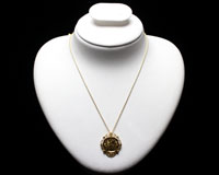 ウィーン１／１０オンス金貨付き１８金／２４金ネックレス８.６グラムの買取