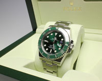 ロレックス&nbsp;サブマリーナデイト&nbsp;グリーン&nbsp;ＳＳ／ＳＳ&nbsp;ＡＴ&nbsp;１１６６１０ＬＶの買取