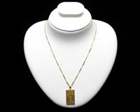 金インゴット付き１８金／２４金ネックレスの買取