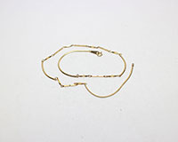 切れたK18ネックレス買取