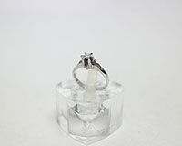 K14WG立爪指輪買取