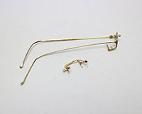 K18メガネ部品買取