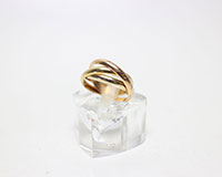 カルティエK18トリニティリング買取