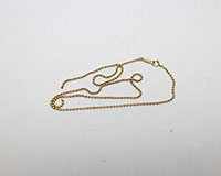 切れたK18ネックレス買取