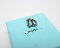 ティファニーSV925オープンハート指輪買取