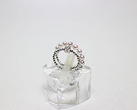 K18WG真珠の指輪買取