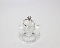 Pt850立爪指輪買取