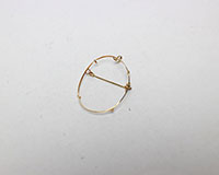 K18ブローチ枠のみ買取